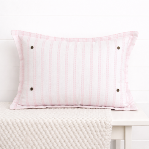 Pink Vine Snap-It pillow